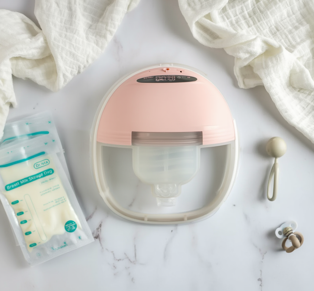 Hands-Free Wearable Breast Pump for New Moms (Single)