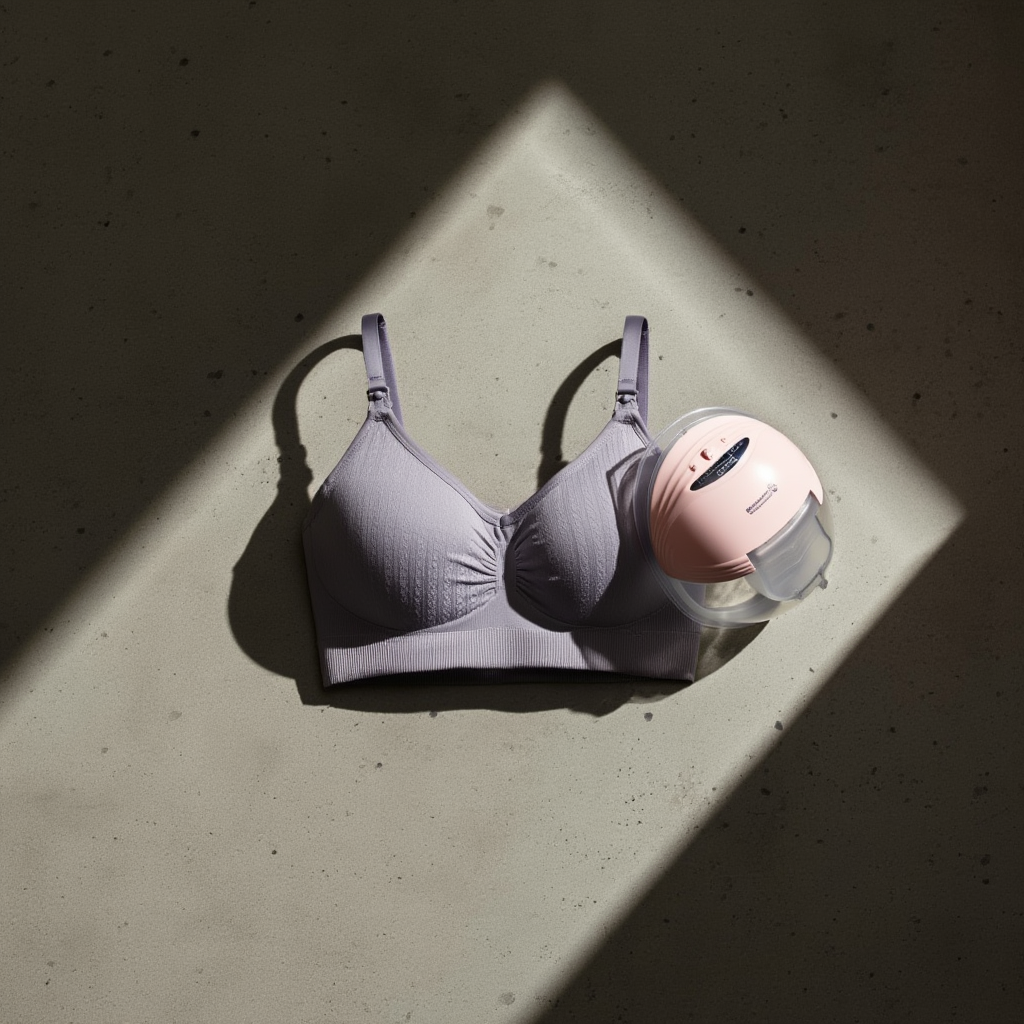 Hands-Free Wearable Breast Pump for New Moms (Single)