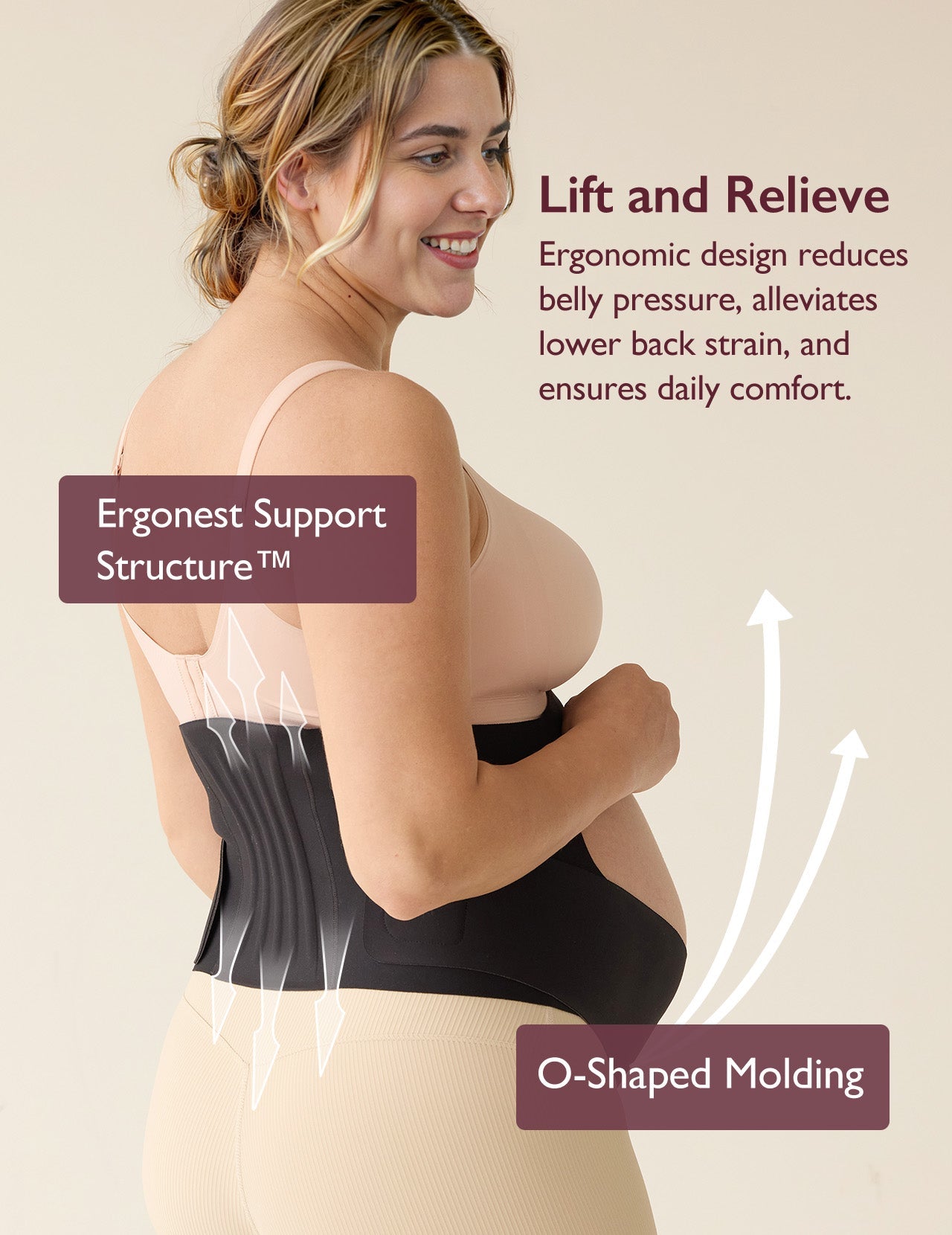 BumpEase – Momeluxe ErgoSupport Maternity Belly Band