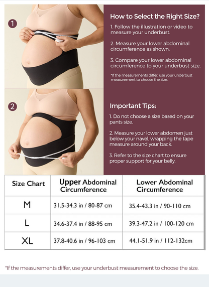 BumpEase – Momeluxe ErgoSupport Maternity Belly Band