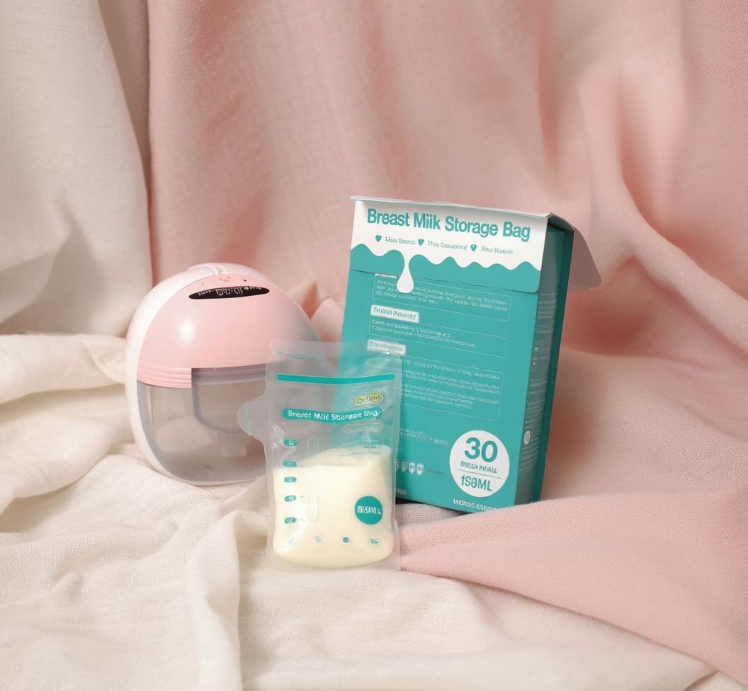 Hands-Free Wearable Breast Pump for New Moms (Single)