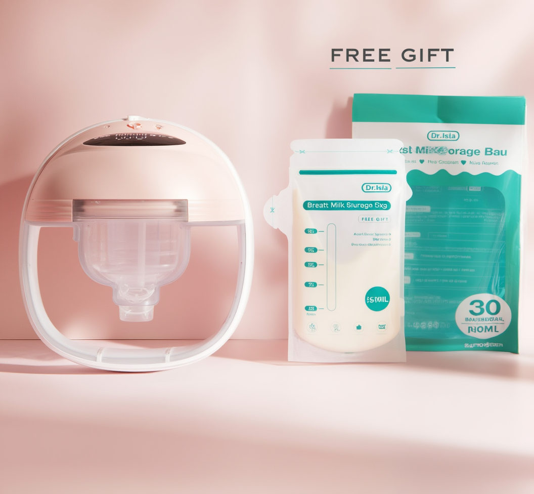 Hands-Free Wearable Breast Pump for New Moms (Single)