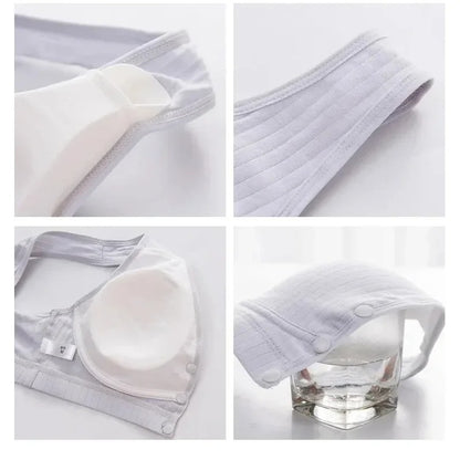 MomeLuxe Cotton Maternity Nursing Bra