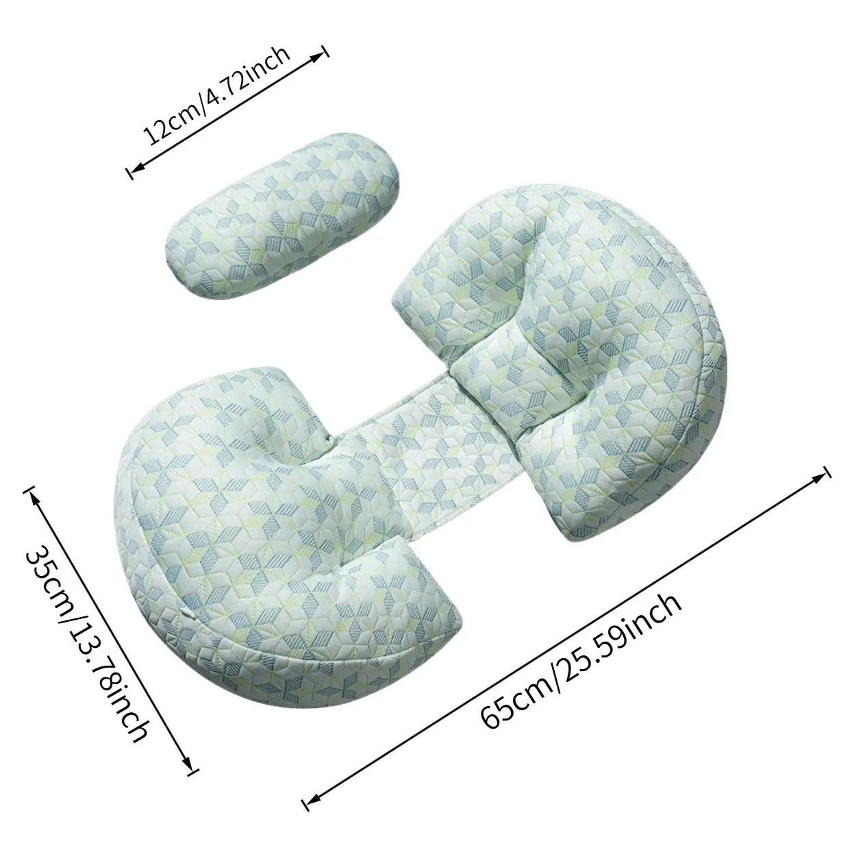 Mome Luxe Pregnancy Support Wedge Pillow