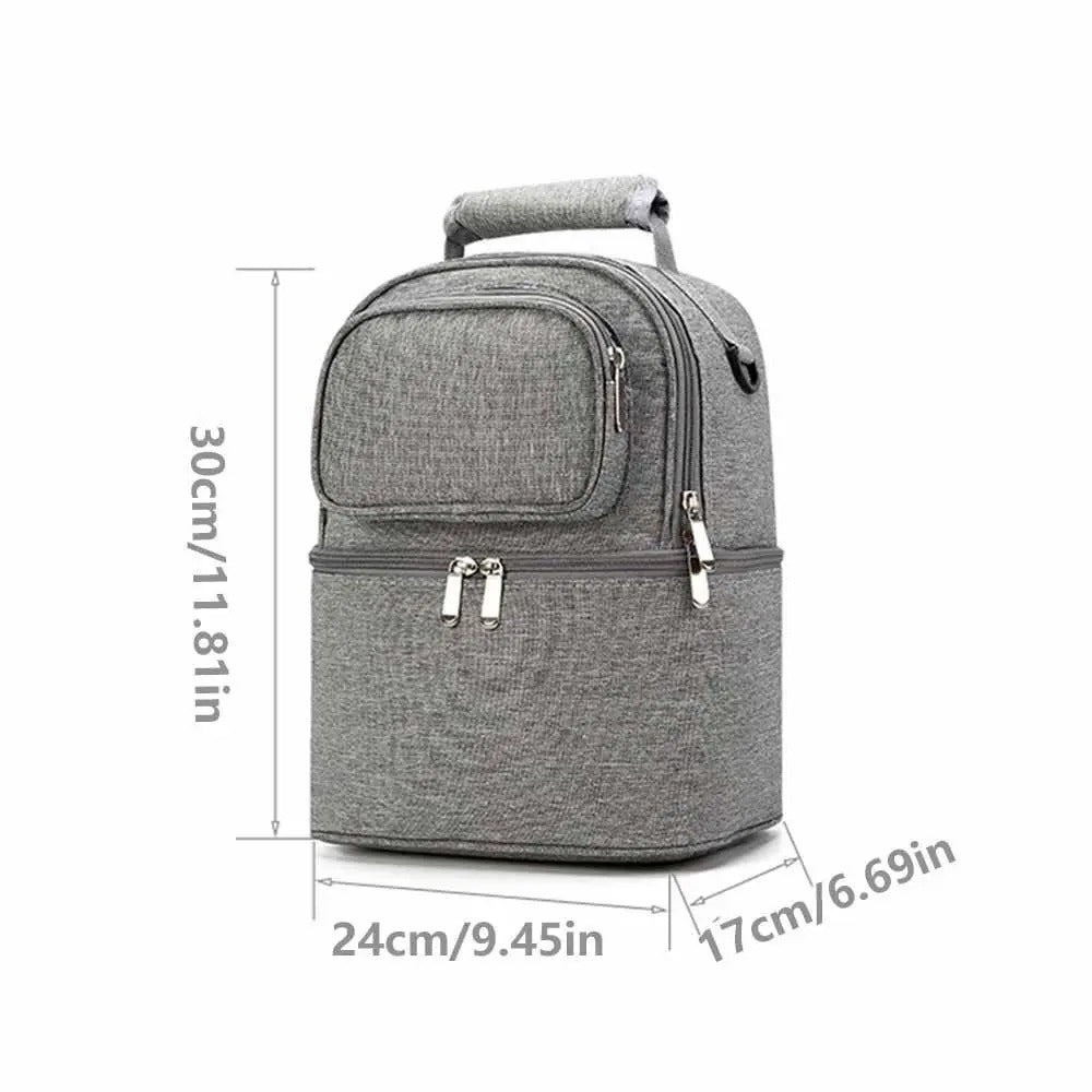 MomeLuxe Insulated Maternity Backpack with Breast Milk Cooler
